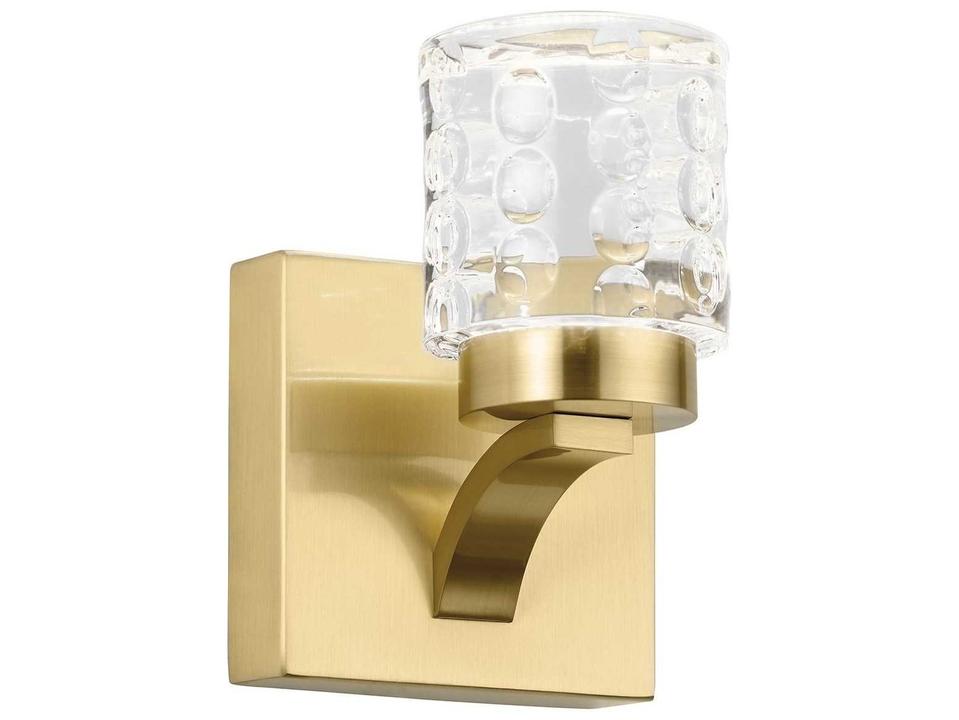 Rene Champagne Gold LED Vanity Light