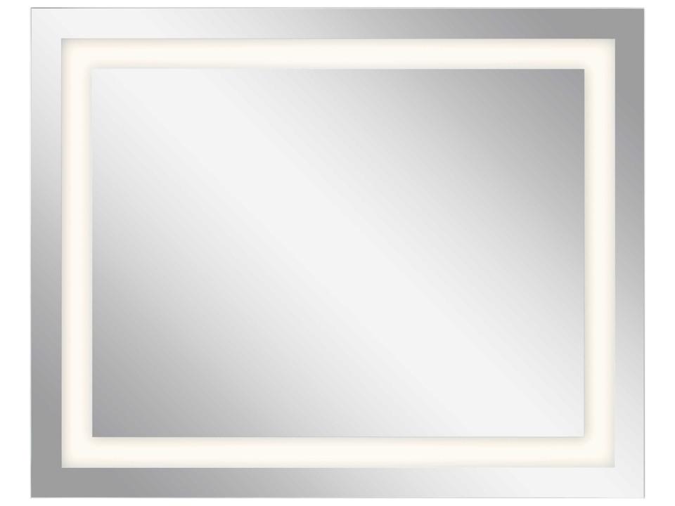 Frosted Rectangular LED Backlit Wall Mirror
