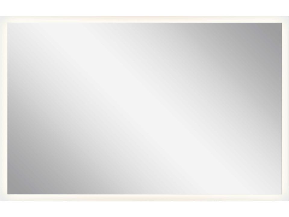 Frosted Rectangular LED Backlit Wall Mirror
