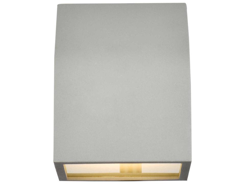 Raine 1-Light LED Outdoor Wall Light in Silver