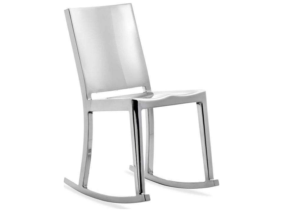 Hudson Recycled Aluminum Rocking Chair by Philippe Starck