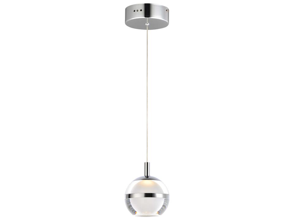 Swank LED Pendant in Polished Chrome