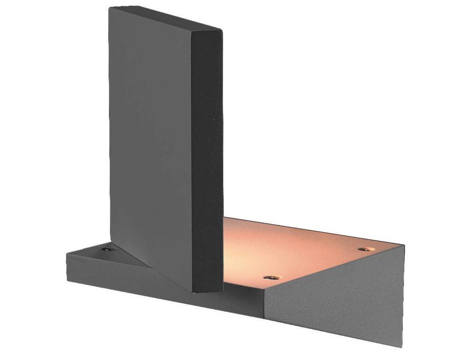 Mana 1-Light LED Outdoor Wall Sconce in Graphite Grey