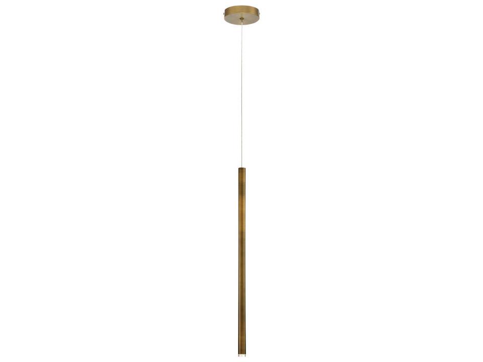 Navada Medium LED Pendant in Antique Brass