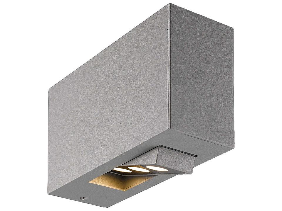 Oscar 3-Light Outdoor Wall Mount in Marine Grey