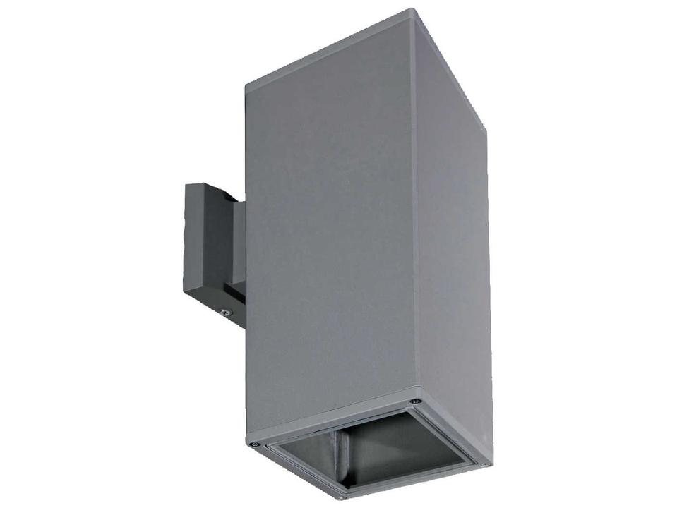 Ontario 2-Light Cast Aluminum Wall Sconce in Grey