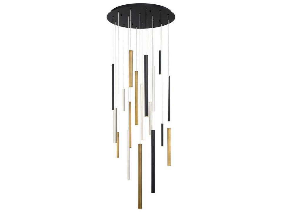 Santana 18-Light LED Chandelier 24-Inch Multi-Finish