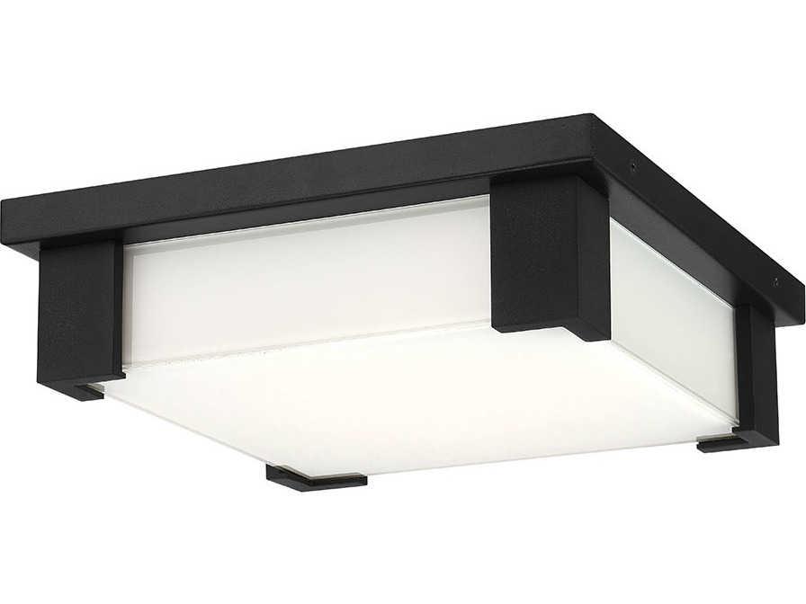Thornhill 1 - Light Glass LED Outdoor Ceiling Light