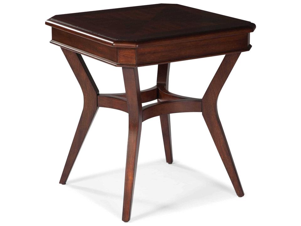 Belmont Square End Table in Sable Finish