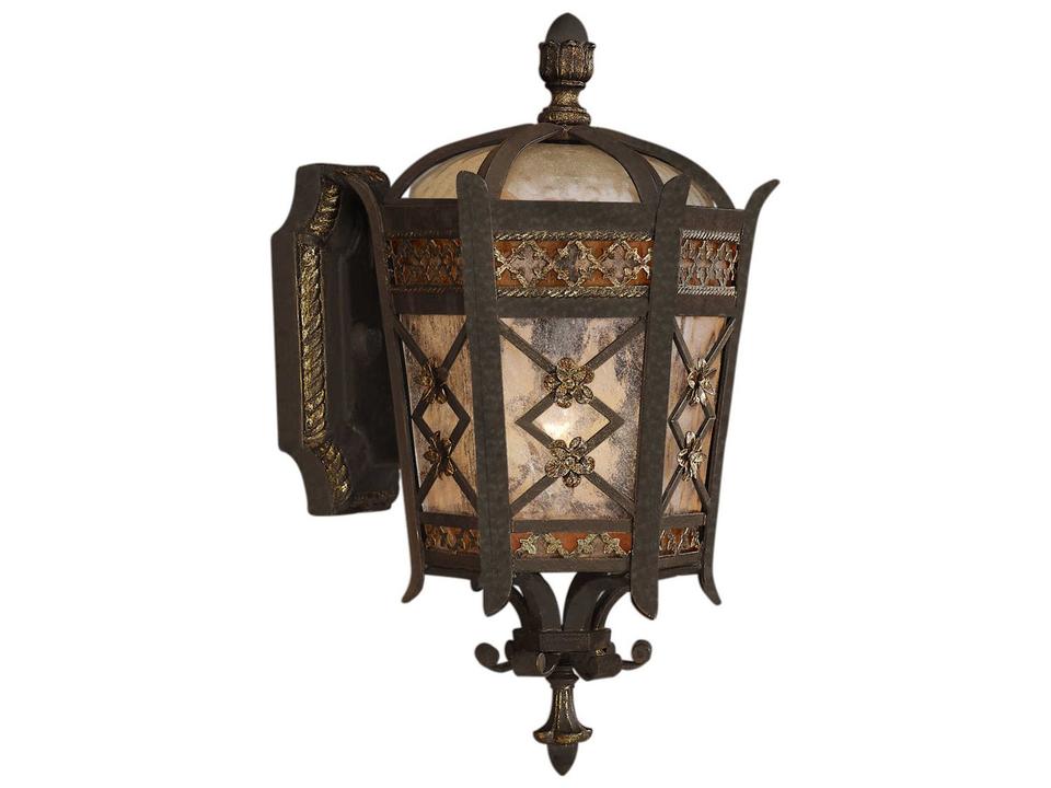 Chateau Outdoor 1-Light Wall Sconce in Bronze