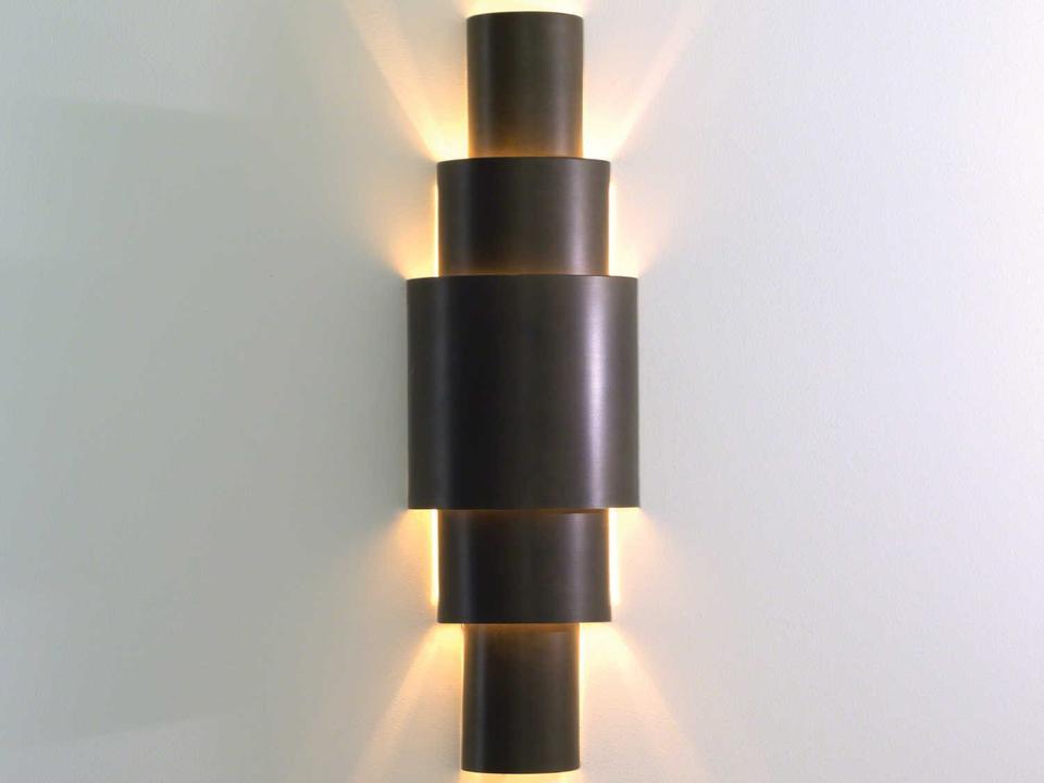 Babylon 2-Light Wall Sconce in Bronze Finish