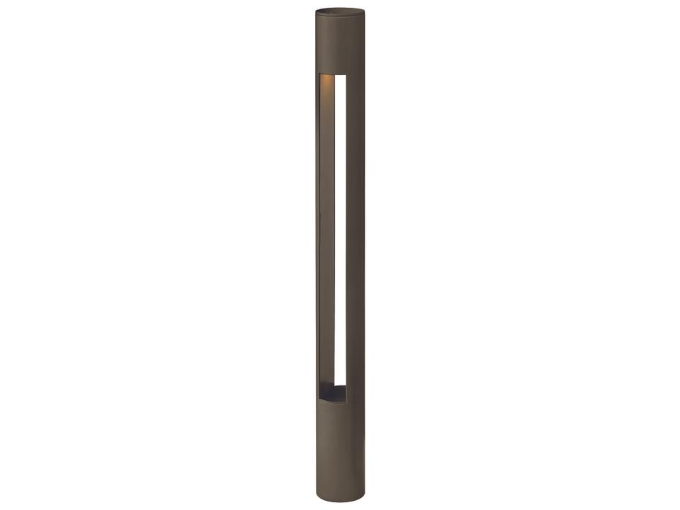 Atlantis 12V LED Round Bollard Outdoor Path Light in Bronze