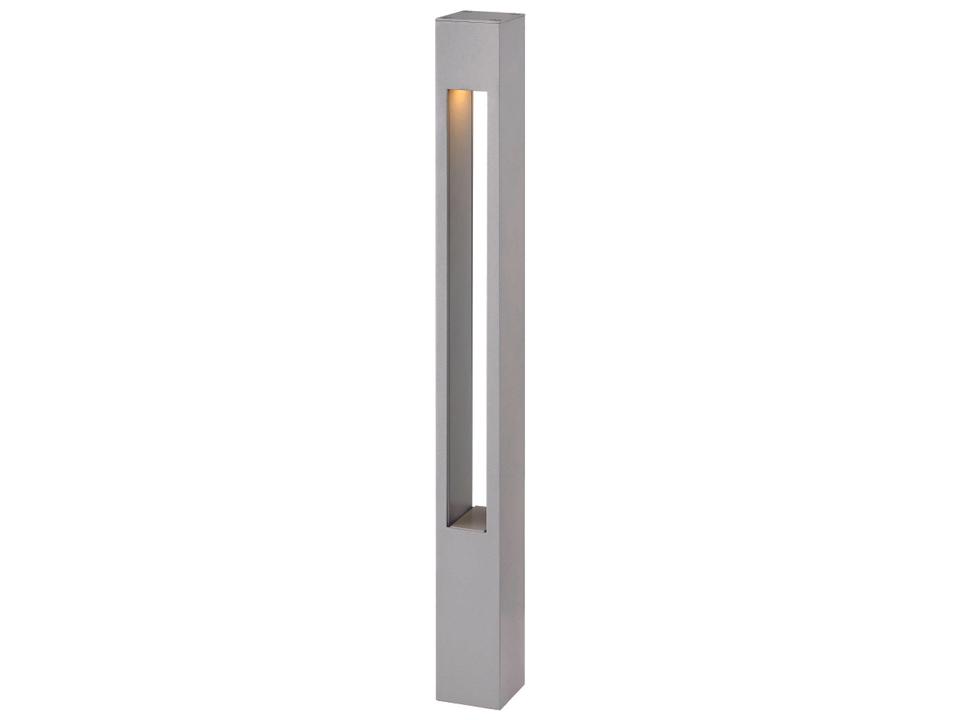 Atlantis 12V Square LED Outdoor Path Light in Titanium