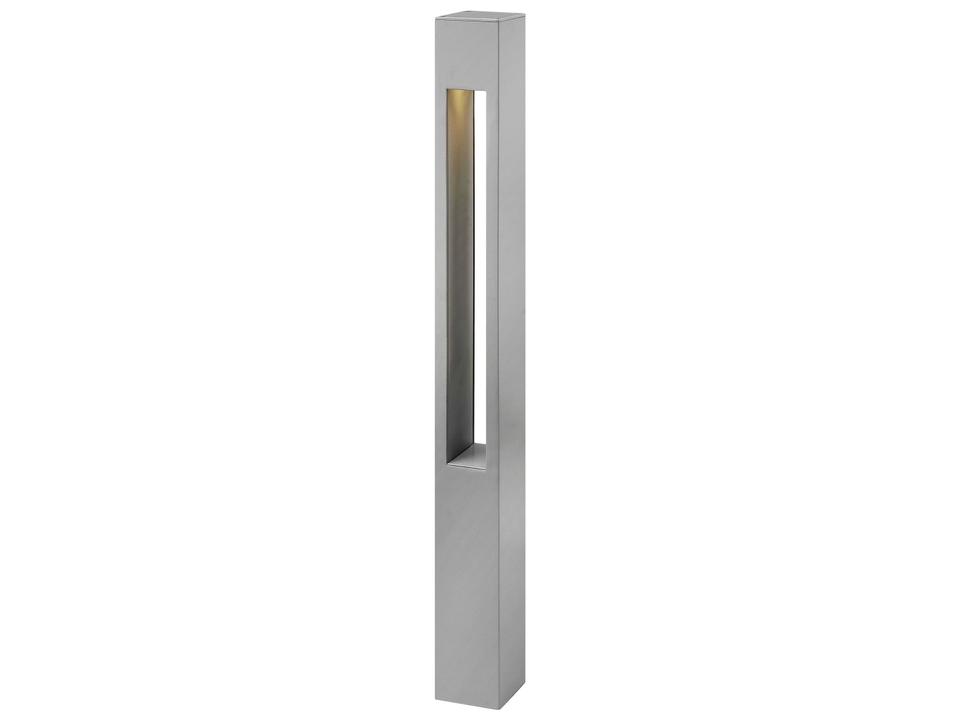 Atlantis Square Outdoor Path Light in Titanium