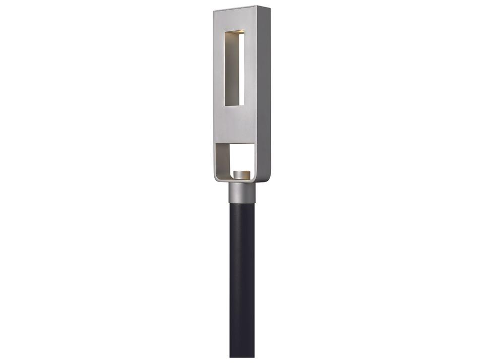 Atlantis Outdoor Post Light Titanium Integrated LED