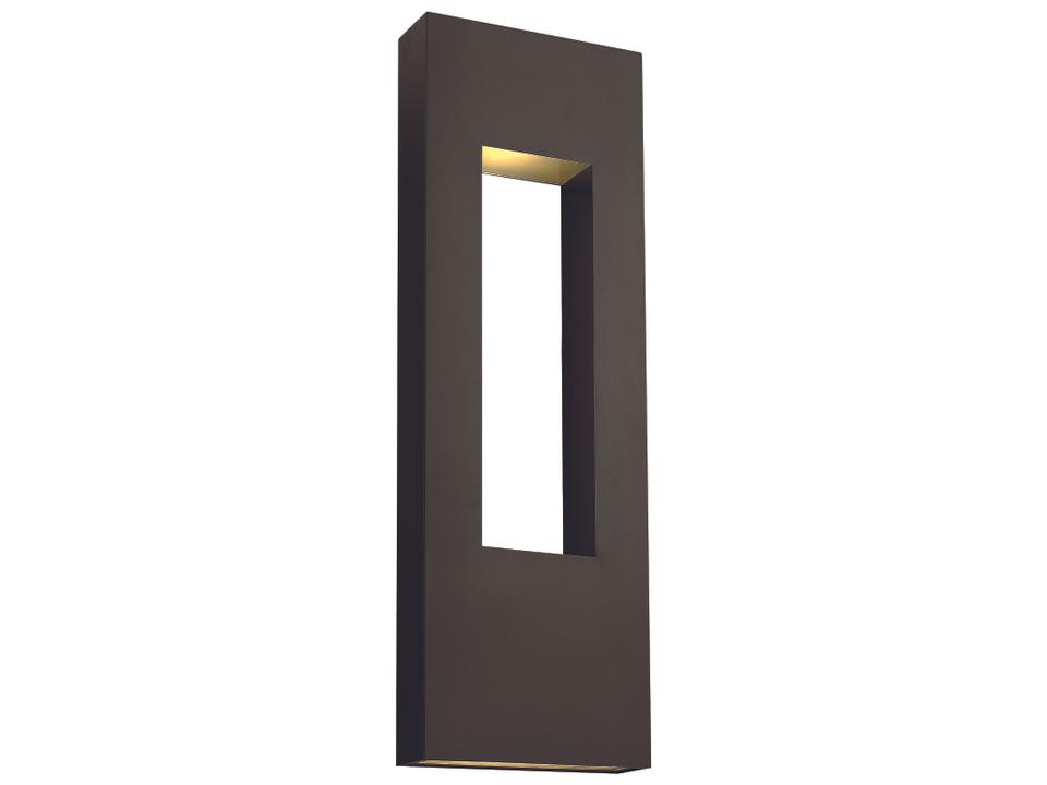 Atlantis 36-Inch Integrated LED Outdoor Wall Sconce in Bronze