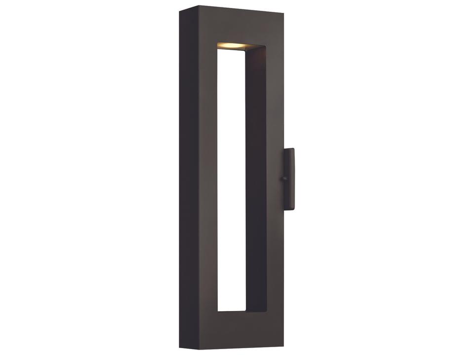 Atlantis 2-Light 24-Inch LED Outdoor Wall Sconce in Satin Black
