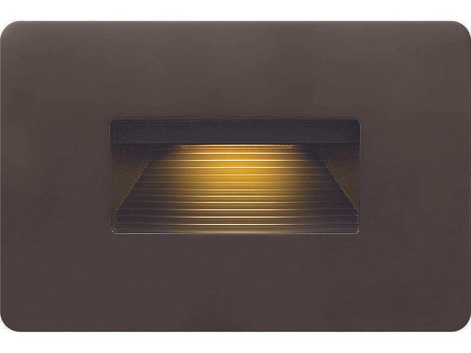 Luna 1-Light LED Horizontal Step Light in Bronze