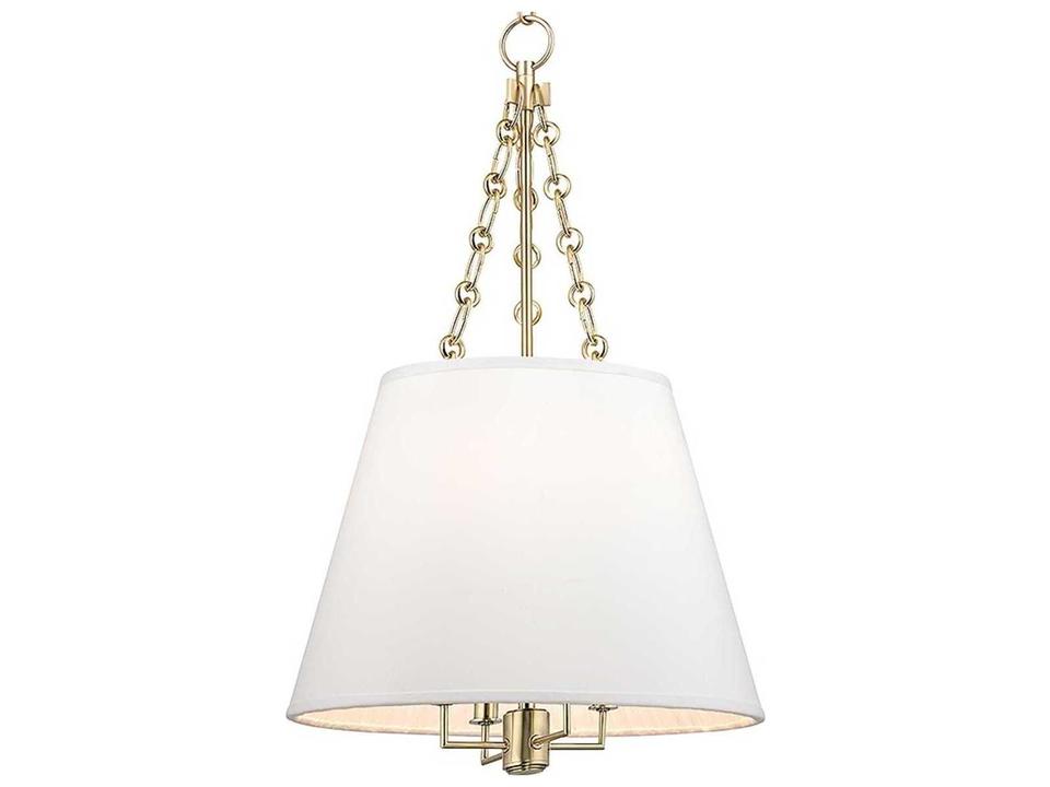 Lighting Burdett Pendant in Aged Brass
