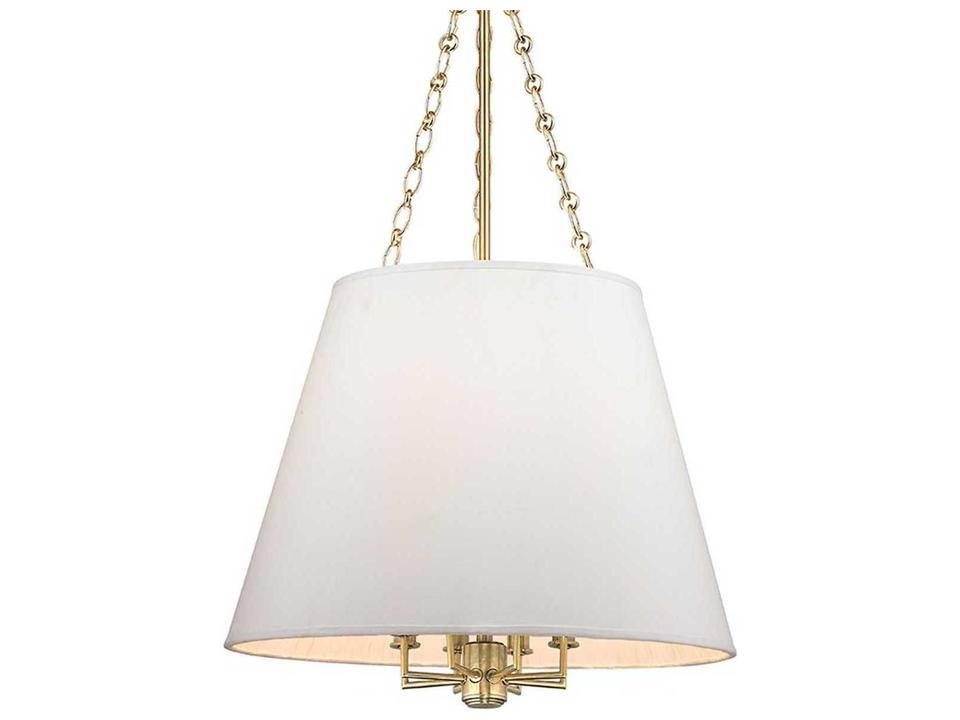 Lighting Burdett Pendant Aged Brass Large