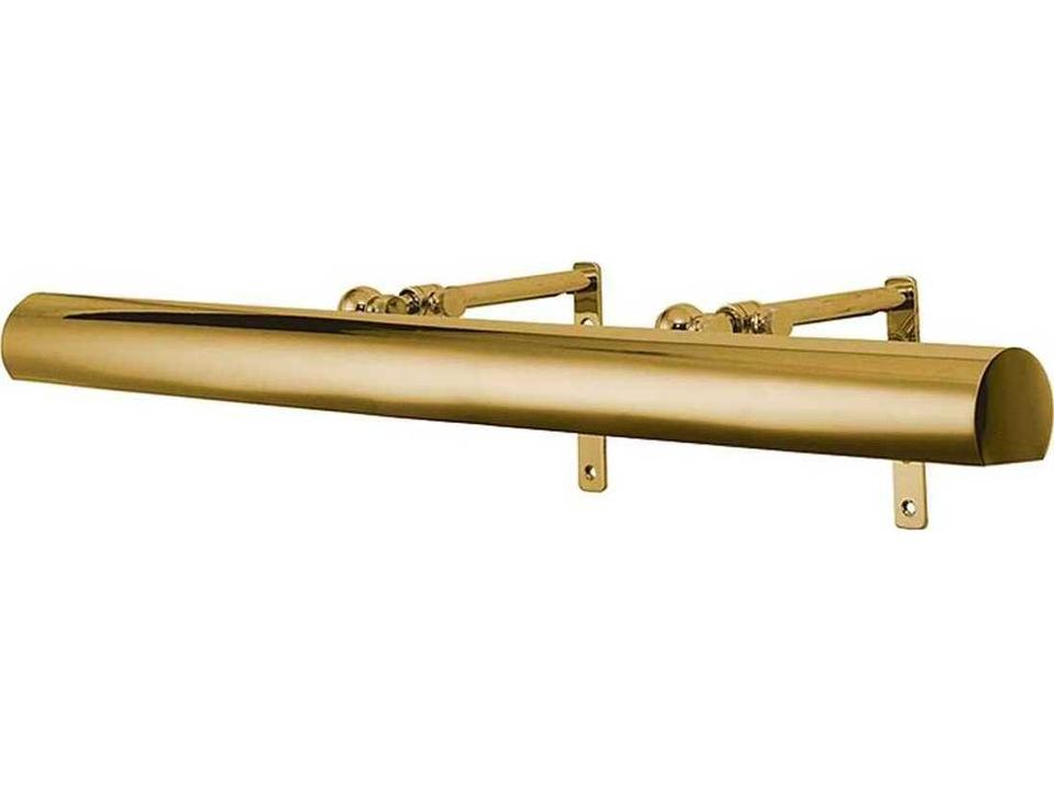 Vernon Plug-In Picture Light 24-Inch Aged Brass