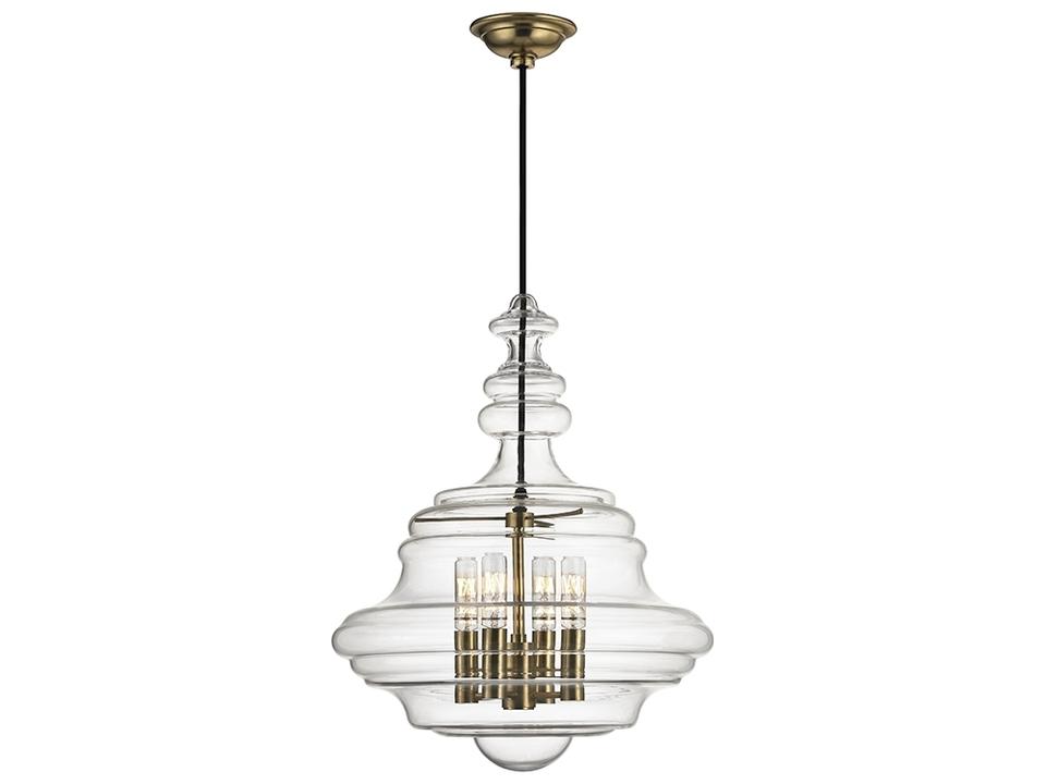 Lighting Washington Pendant Light in Aged Brass
