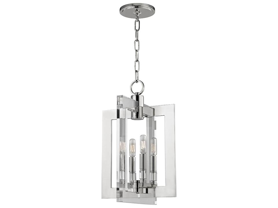 Wellington 4-Light Polished Nickel Candelabra Chandelier