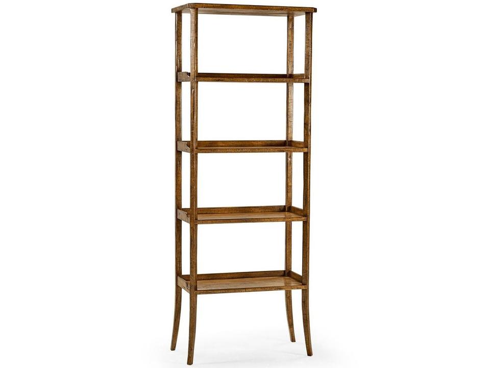 Jc Casual Accents Country Walnut Etagere