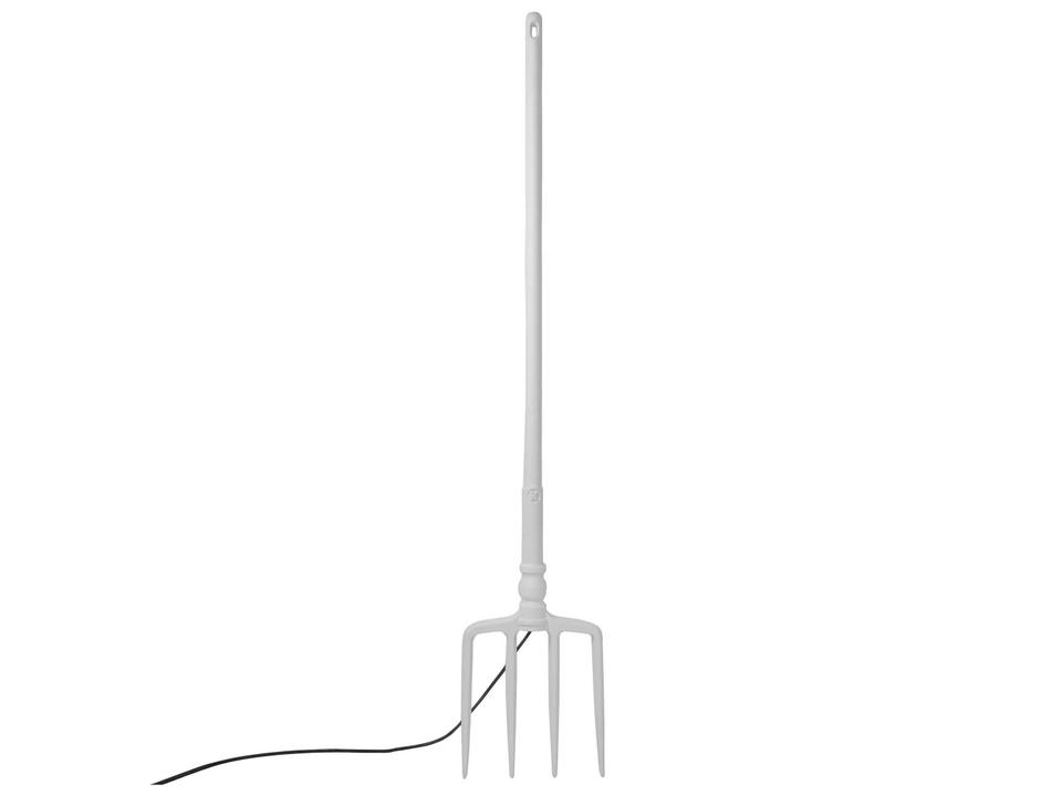Tobia LED Outdoor Floor Lamp in Matt White