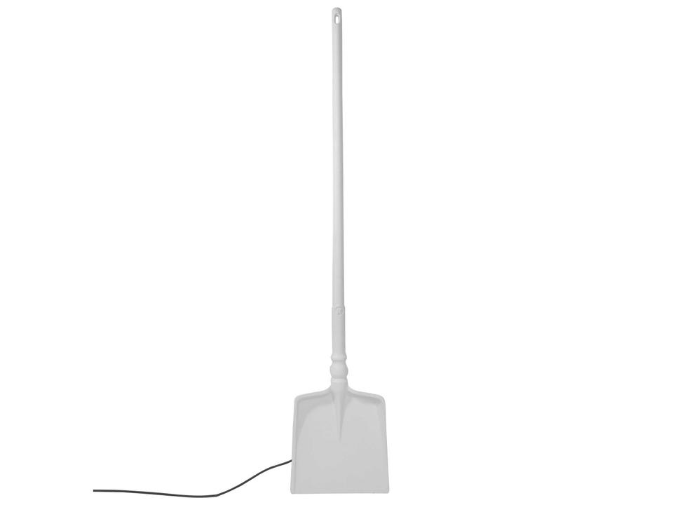 Tobia 1-Light LED Outdoor Floor Lamp in Matt White