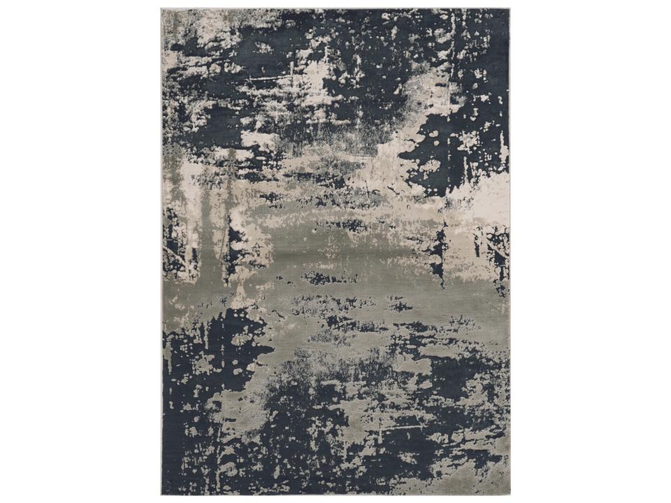 Luna 7121 Silver Charcoal Eclipse Transitional Area Rug