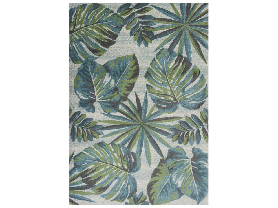 Stella Teal Green Nassau Machine Woven Area Rug