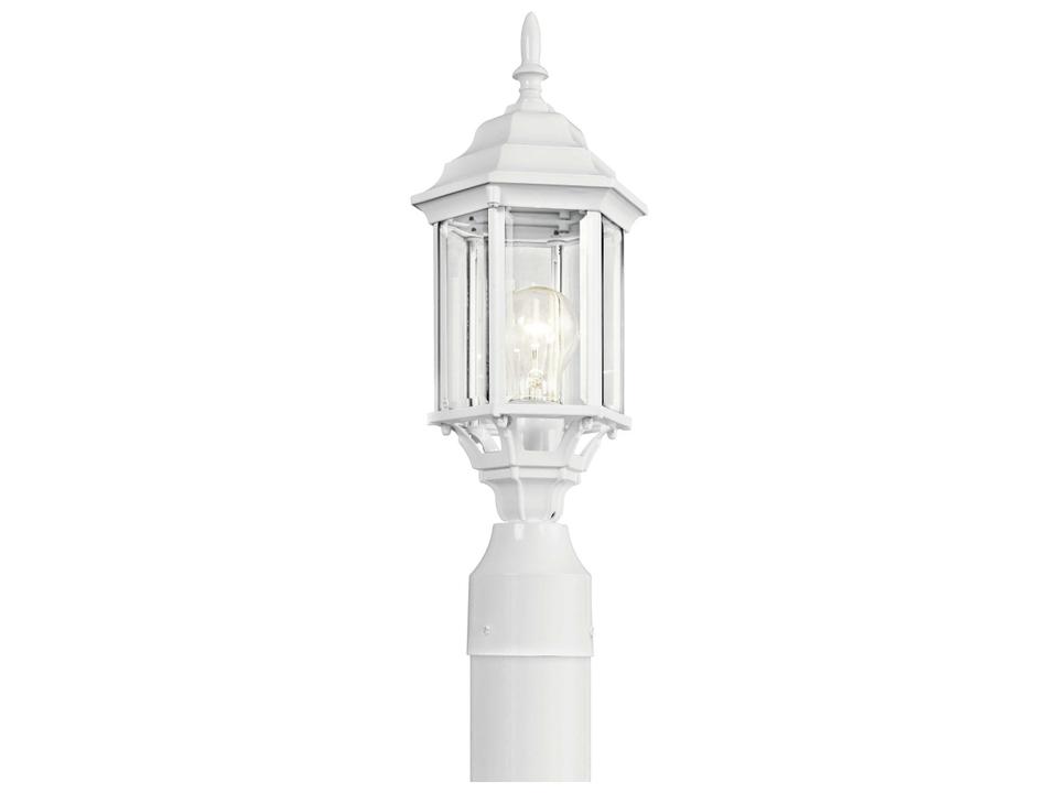 Chesapeake 1-Light Outdoor Post Light in White