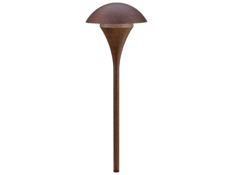 Eclipse 1-Light Outdoor Path Light in Textured Tannery Bronze