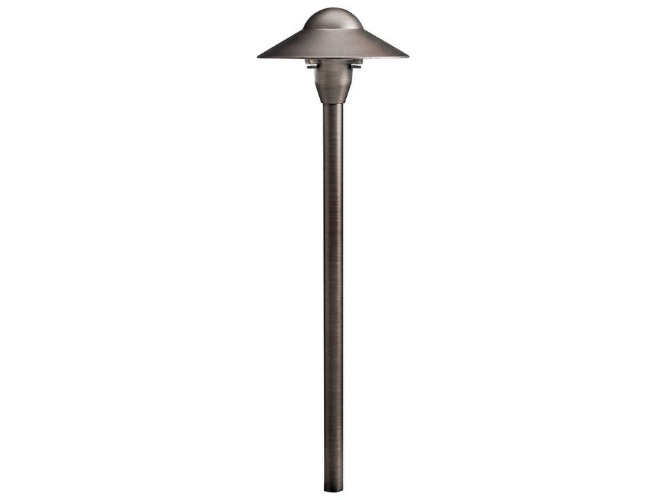 Independence 1-Light LED Outdoor Path Light in Centennial Brass