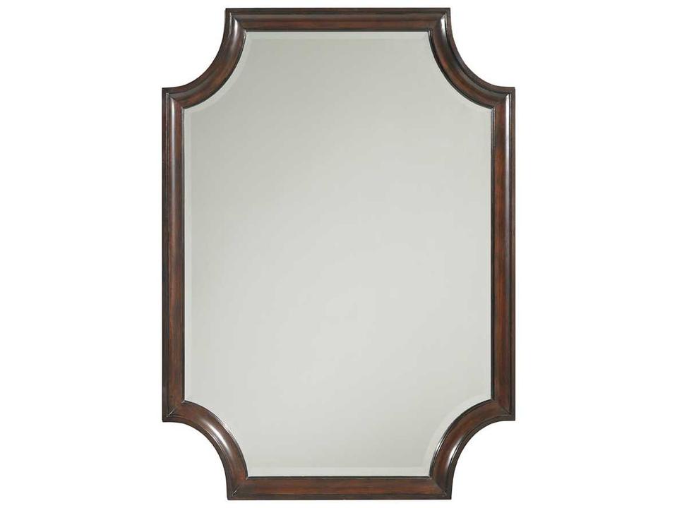 Kensington Place Catalina Rectangular Mirror in Brentwood Finish