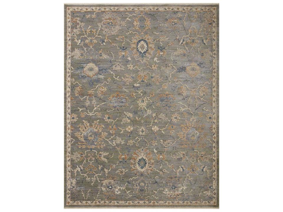 Giada GIA-03 Sage Gold Power Loomed Area Rug