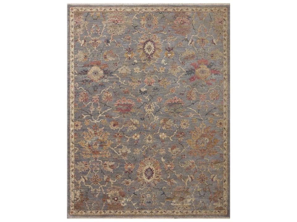 Loloi Giada Area Rug Silver Multi Traditional
