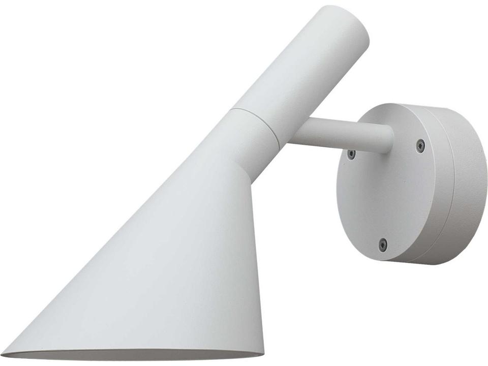 AJ 50 1-Light LED Outdoor Wall Light in White
