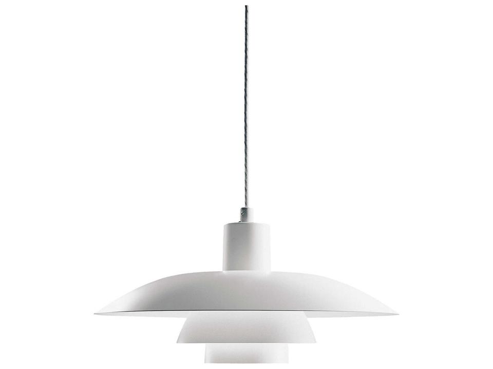 PH-4/3 1-Light White LED Tiered Mini Pendant