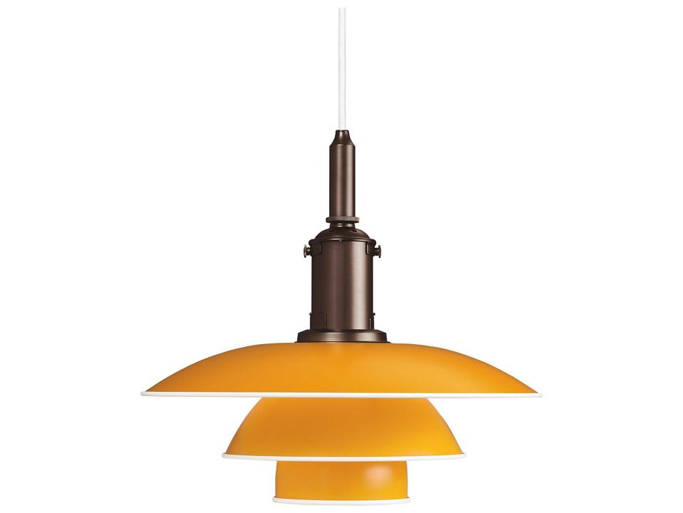 PH-3/3 1-Light Yellow LED Tiered Mini Pendant