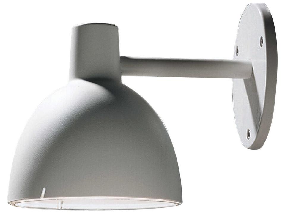 Toldbod 155 1-Light LED Outdoor Wall Light in Natural Aluminum
