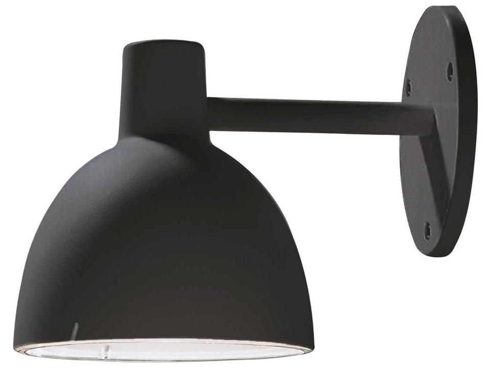 Toldbod 1-Light LED Outdoor Wall Light in Black
