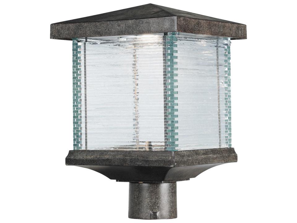 Triumph VX LED Outdoor Post Light in Earth Tone Finish