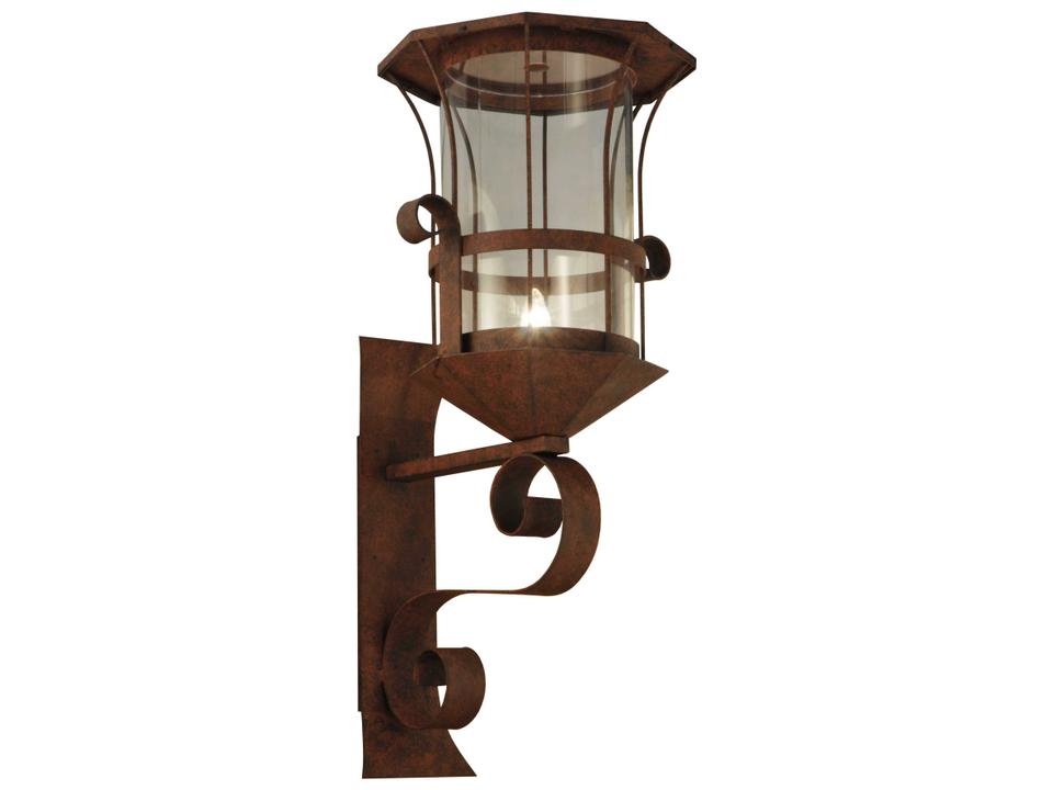 Metro Pizza 1-Light Outdoor Wall Sconce in Cajun Spice