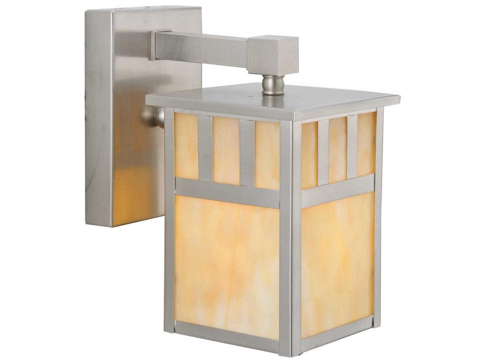 Hyde Park Double Bar Mission 1-Light Wall Light in Oil Rubbed Bronze