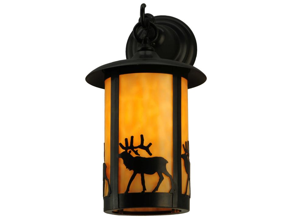 Fulton Elk Hanging Outdoor Wall Light