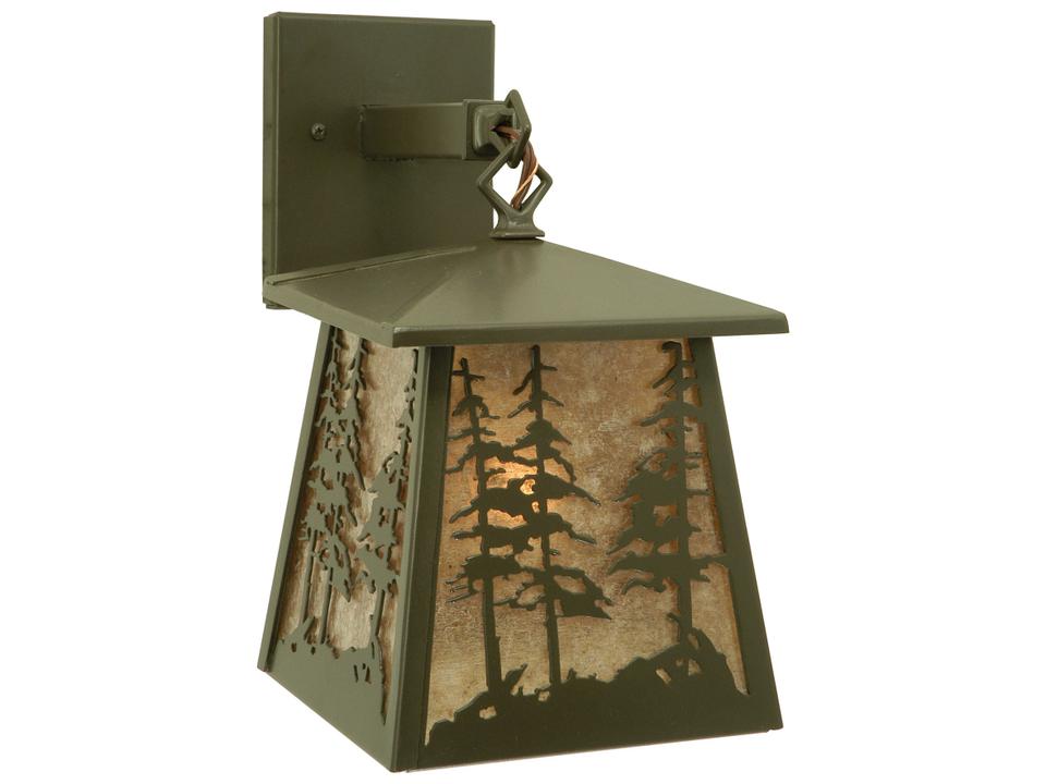 Stillwater Pines 1-Light Hanging Outdoor Wall Light in Timeless Bronze