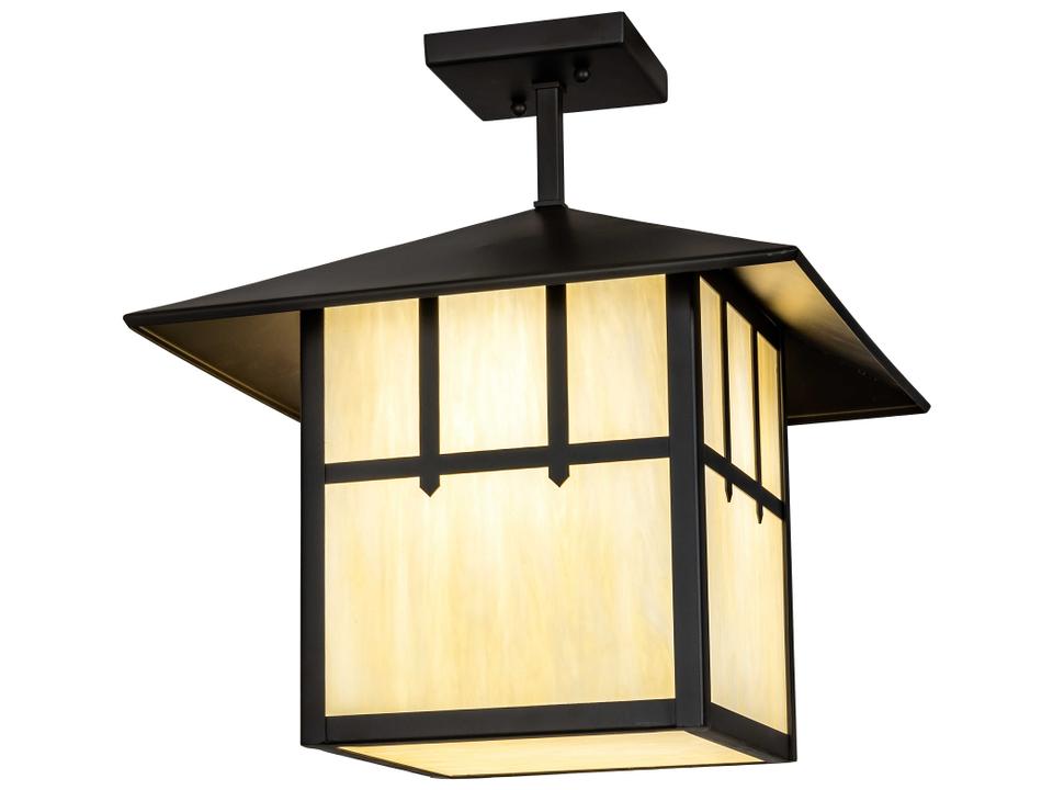 Seneca 1-Light Outdoor Hanging Light in Oil Rubbed Bronze