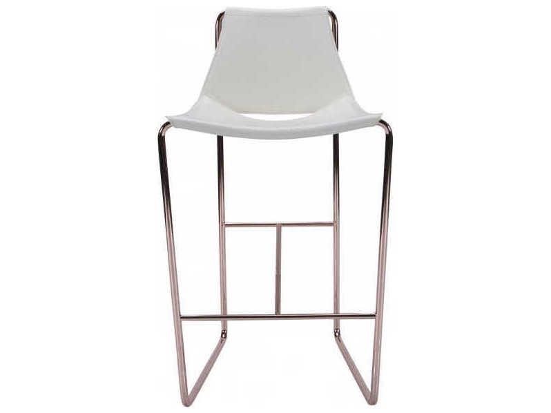 Apelle Leather Counter Stool